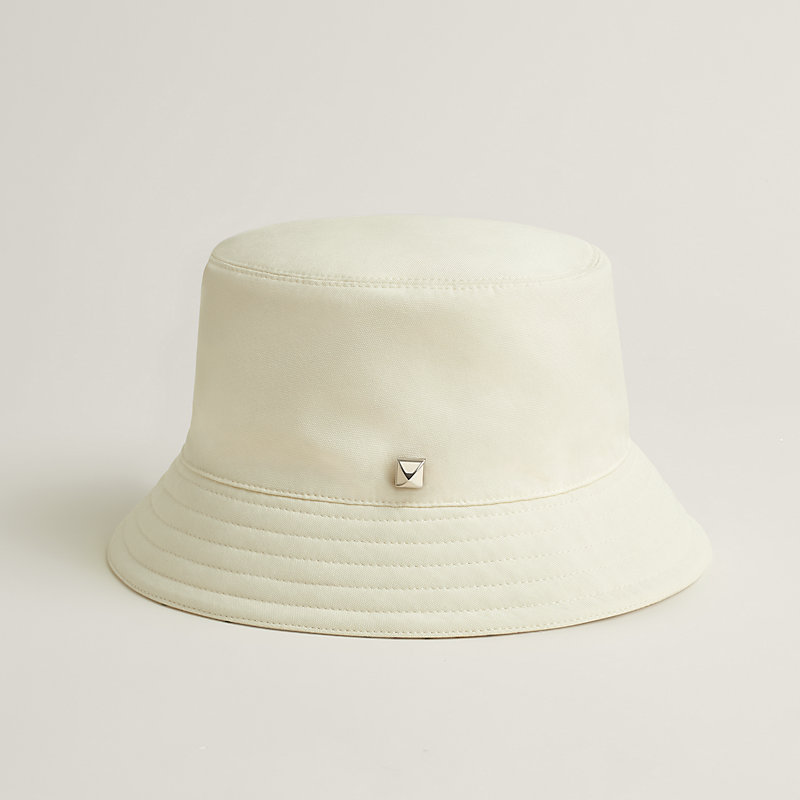 【シンプル】中は可愛いMedor柄♥ HERMES バケットハット Harper Pois Medor bucket hat | Hermès USA